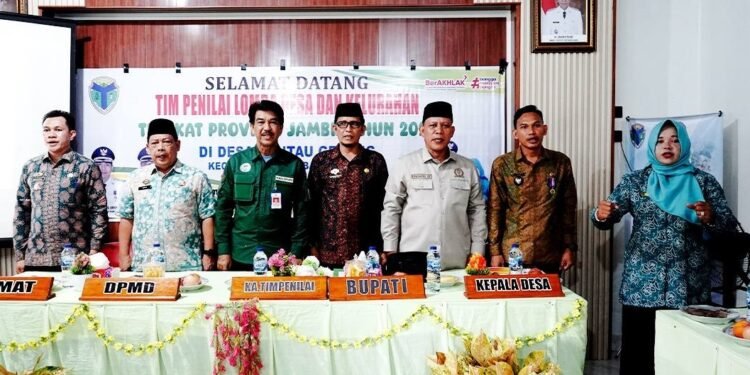 Asisten Satu Setda Batang Hari Hadiri Acara Penilaian Lomba Desa dan Kelurahan Tingkat Provinsi Jambi