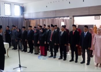 Wabup Junaidi Mahir Lantik 28 Pejabat Fungsional