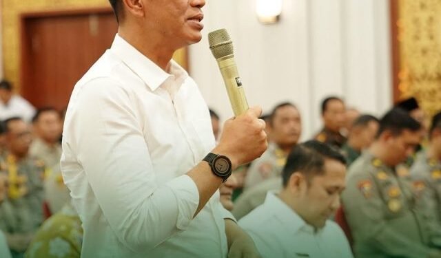 Bupati Mhd Fadhil Arief Hadiri Rakor Lintas Sektoral