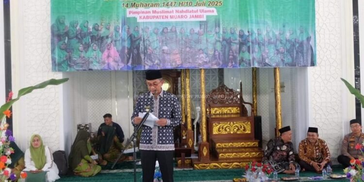 Wabup Muaro Jambi Hadiri Acara Peringatan Hari Lahir Muslimat NU ke 79