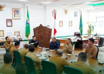 Bupati Mhd Fadhil Arief Terima Kunjungan Kerja Tim Penilai Adipura