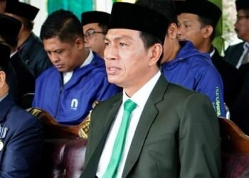 Bupati Mhd Fadhil Arief  Jadi Pembina Upacara Peringatan Hari Amal Bakti ke 79 Kementerian Agama