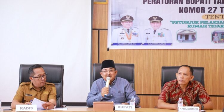 Bupati Anwar Sadat Instruksikan Pendataan RTLH Akurat