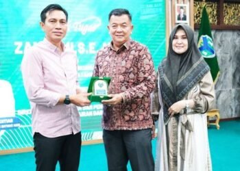 Bupati Mhd Fadhil Arief Hadiri Acara Alih Tugas Kepala Dinas Lingkungan Hidup