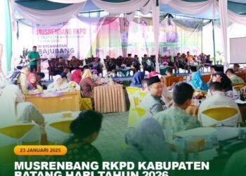 Asisten III Setda Kabupaten Batang Hari Hadiri Musrenbang RKPD Kecamatan Bajubang
