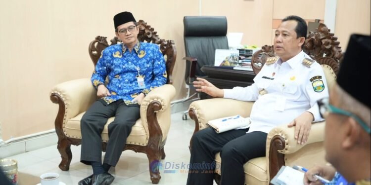 Bupati Bambang Bayu Suseno Melakukan Audiensi ke BPKP Jambi