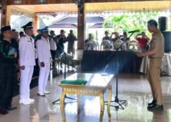Bupati Fadhil Arief Lantik Dua Penjabat Kepala Desa