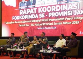 Gubernur Al Haris Adakan Rapat Bersama Seluruh Forkopimda