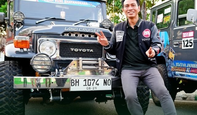 Bupati Fadhil Arief Merima Kunjungan Club Toyota Land Cruiser Indonesia Chapter I Jambi