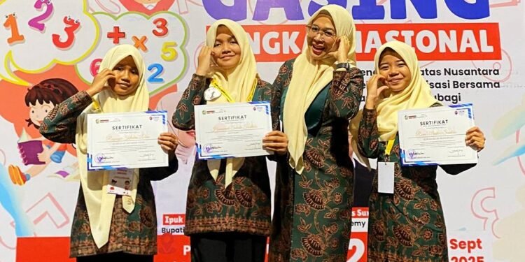 Kabupaten Batang Hari Meraih Prestasi Best Student of Team di Olimpiade Matematika Gasing