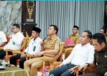Bupati Mhd Fadhil Arief Hadiri Zoom Meeting bersama Ketua Tim Verifikasi Kabupaten Layak Anak