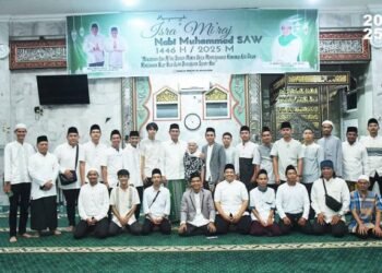 Bupati Mhd Fadhil Arief Hadiri Peringatan Isra’ Mi’raj Nabi Muhammad SAW 1446H di Mesjid Al Muhajirin