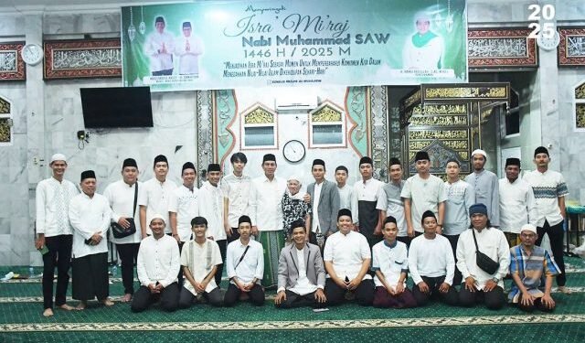 Bupati Mhd Fadhil Arief Hadiri Peringatan Isra’ Mi’raj Nabi Muhammad SAW 1446H di Mesjid Al Muhajirin