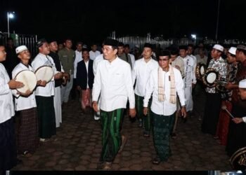 Bupati Mhd Fadhil Arief Hadiri Peringatan Isra’ Mi’raj di Masjid At Taqwa
