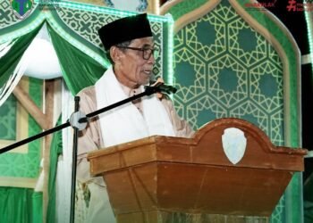 Wakil Bupati Bakhtiar Menutup MTQ ke 54 Tingkat Kecamatan Mersam