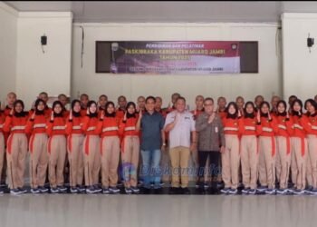 Sekda Budhi Hartono  Hadiri Pembukaan Pelatihan Paskibraka