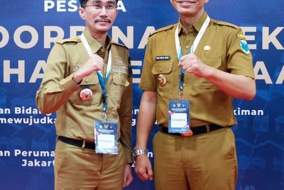 Bupati Mhd Fadhil Arief Ikuti Rakortek Perumahan Perdesaan di Jakarta