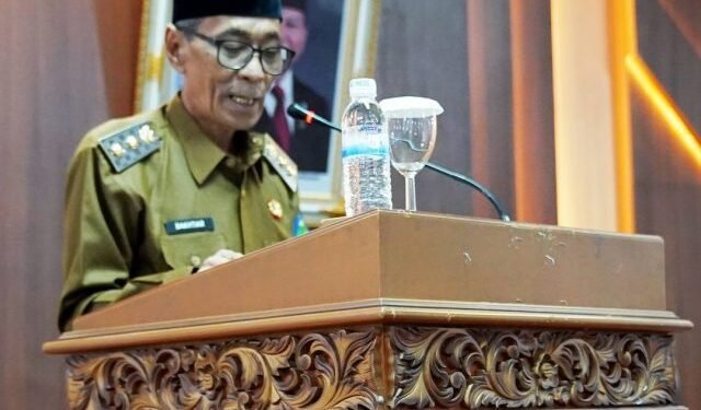 Wakil Bupati Bakhtiar Sampaikan Nota Pengantar Ranwal RPJMD Kabupaten Batanghari 2025-2029
