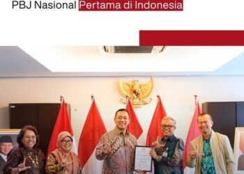 Kepala LKPP Mengesahkan UKPBJ LKPP Disahkan Sebagai PKPBJ Proaktif Nasional