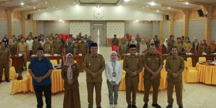 Wabup Tanjab Barat Buka Workshop Evaluasi dan Fasilitasi Kerja Sama