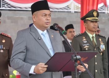 Ketua DPRD Kota Jambi Bacakan Teks Proklamsi Kemedekaan RI ke 80