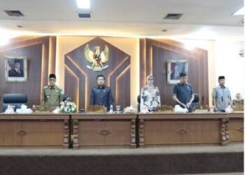 DPRD Batang Hari Menggelar Rapat Paripurn Penyampaian Pandangan Umum Fraksi