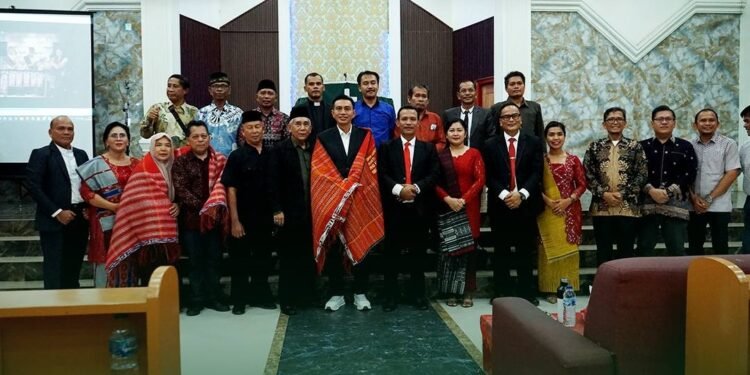 Bupati Fadhil Arief  Terima Silaturahmi Masyarakat Gereja HKBP   