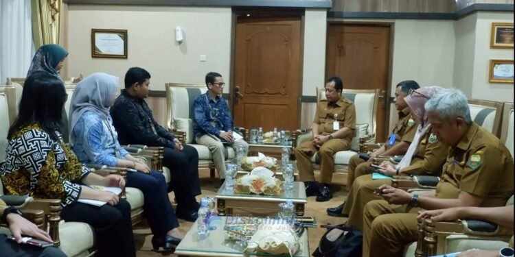 Bupati Didampingi Sekda Muaro Jambi Sambut Kedatangan BPK RI Perwakilan Jambi