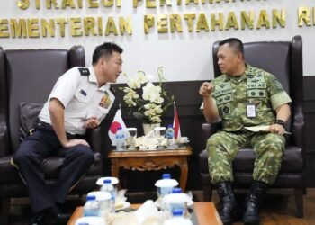 Dirjen Strahan Terima Kunjungan Deputy Director General Defence Plans and Policy Department Japan Joint Staff