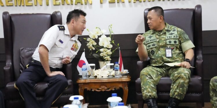 Dirjen Strahan Terima Kunjungan Deputy Director General Defence Plans and Policy Department Japan Joint Staff