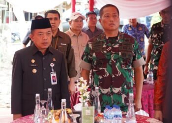 Gubernur Al Haris Hadiri Peletakan Batu Pertama Pembangunan 80 ribu Gerai Kopdes Merah Putih