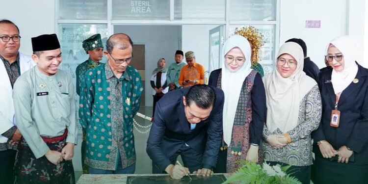 Bupati Fadhil Arief Resmikan Gedung Instalasi Dialis RSUD HAMBA