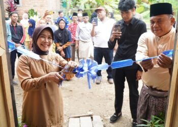 Hj. Hesti Haris Serahkan Kursi Roda dan Dampingi Warga Terapi Pengobatan