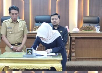 DPRD Batang Hari Menggelar Rapat Paripurna Penandatanganan Nota Kesepakatan KUA PPAS
