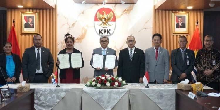 Perluas Jejaring Internasional, KPK Gandeng Kiribati Lawan Korupsi   