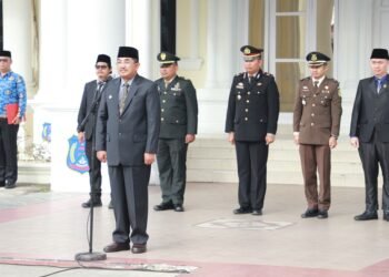 Bupati Anwar Sadat Bertindak Sebagai Inspektur Upacara Hari Kesaktian Pancasila 2025