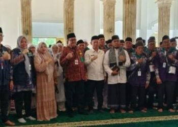 Wabup Muslim Tanja Lepas Keberangkatan 125 Jemaah Calon Haji