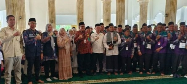 Wabup Muslim Tanja Lepas Keberangkatan 125 Jemaah Calon Haji