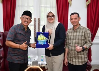 Pemkab Tanjab Timur Studi Banding ke Indramayu Jawa Barat   