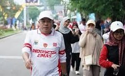 Kadis PUPR Provinsi Jambi Ikut Jalan Santai