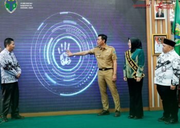 Bupati Fadhil Arief Launching Aplikasi SRIKANDI