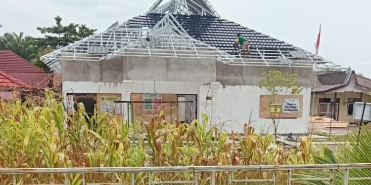 Pantaskah Rehab Rumah Dinas Kaplores Batang Hari Rp 900 Juta   