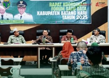 Pj Sekda Batang Hari Pimpin Rakor Forum Satu Data