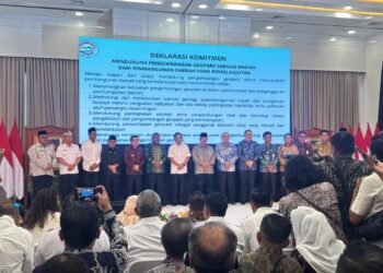 Gubernua Al Haris Hadiri Indonesia’s Geopark Leader Forum
