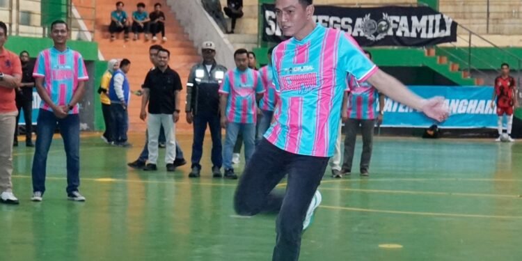 Bupati Fadil Arief Resmi Membuka Kejurprov ‎Futsal Tahun 2025