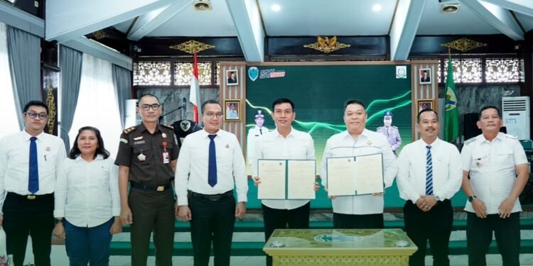 Pemkab Batang Hari Tandatangani Kesepakatan Bersama dengan Kejaksaan Negeri