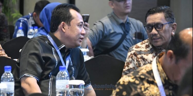 Bupati Bambang Bayu Suseno Hadiri Penutupan Rakernas APKASI di Batam