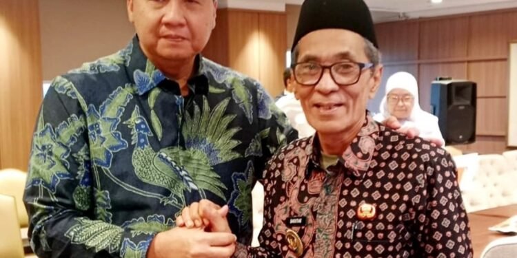 Wakil Bupati Bakhtiar Audensi dengan Menteri Perumahan dan Pemukiman RI