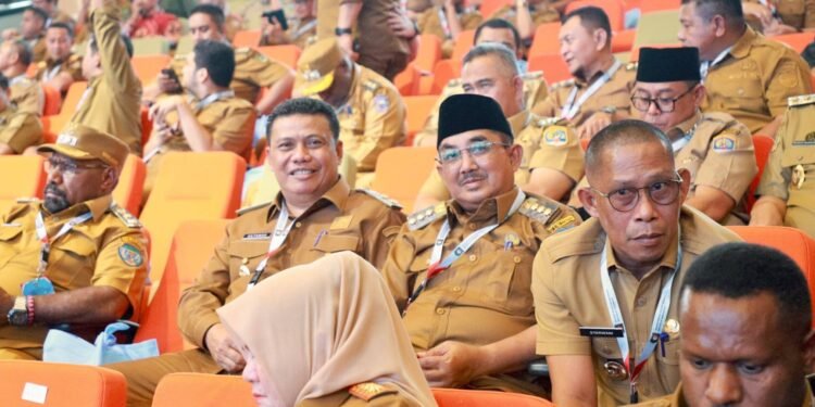 Bupati Anwar Sadat Hadiri Rakornas Perkuat Sinergi Pusat dan Daerah