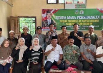 Ahmad Jani Reses di Desa Tambang Tinggi